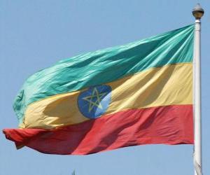 пазл Флаг Эфиопии